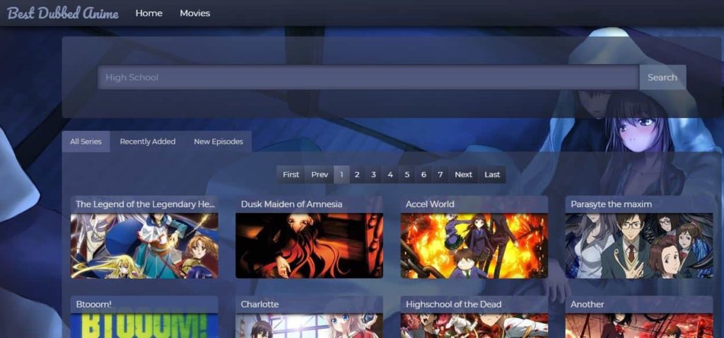 websites for free dubbed anime
